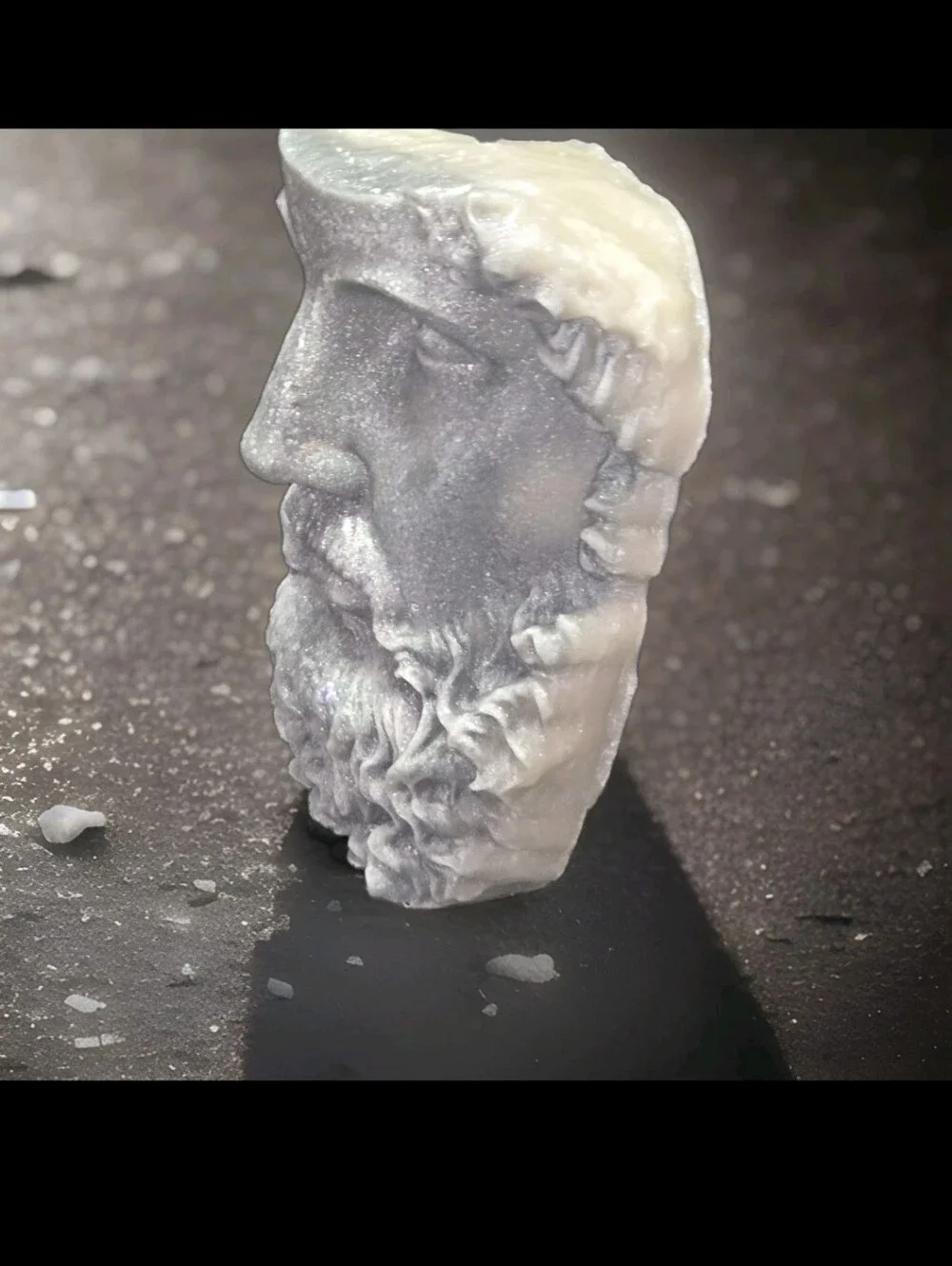Philosopher Scented Candle -  Stoicism -Stone Look